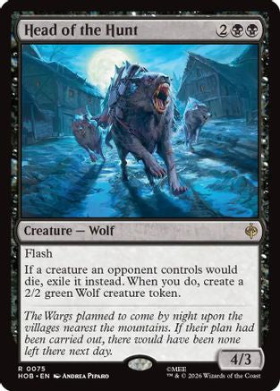 {@@HOB R} Head of the Hunt (Foil) [The Hobbit] [HOB 075]
