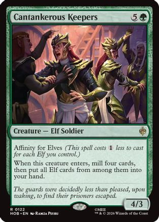 {@@HOB R} Cantankerous Keepers (Foil) [The Hobbit] [HOB 122]