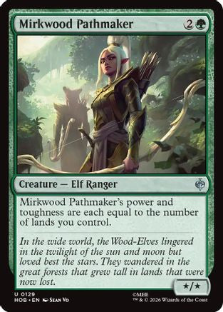 {@@HOB C} Mirkwood Pathmaker (Foil) [The Hobbit] [HOB 129]