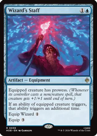{@@MSC R} Wizard's Staff [The Hobbit] [HOB 059]