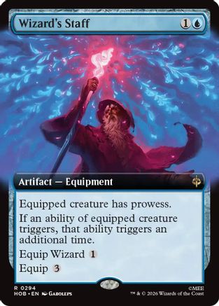 {@@MSC R} Wizard's Staff (Extended Art) [The Hobbit] [HOB 294]