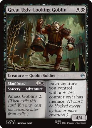 {@@MSC C} Great Ugly-Looking Goblin (Foil) [The Hobbit] [HOB 074]