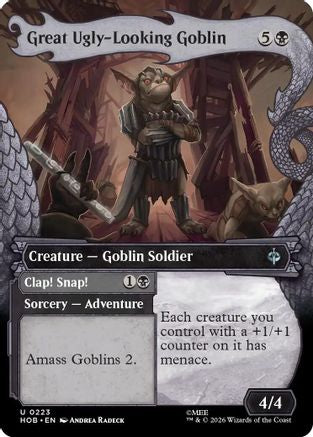{@@MSC C} Great Ugly-Looking Goblin (Showcase) [The Hobbit] [HOB 223]