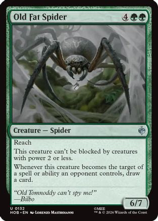 {@@MSC C} Old Fat Spider (Foil) [The Hobbit] [HOB 132]
