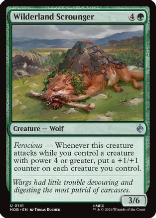 {@@MSC C} Wilderland Scrounger [The Hobbit] [HOB 141]