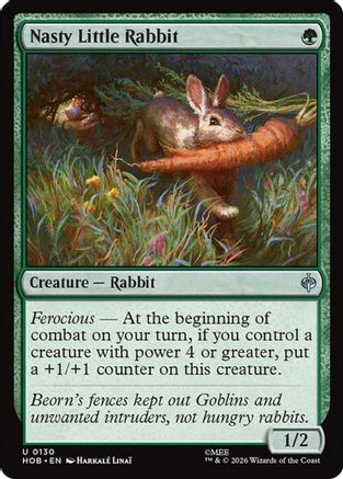 {@@HOB C} Nasty Little Rabbit [The Hobbit] [HOB 130]