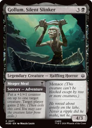 {@@MSC C} Gollum, Silent Slinker [The Hobbit] [HOB 071]