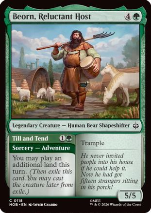 {@@MSC C} Beorn, Reluctant Host (Foil) [The Hobbit] [HOB 118]