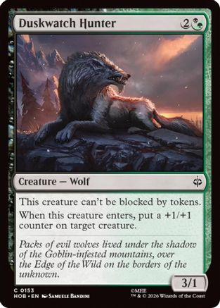 {@@MSC C} Duskwatch Hunter [The Hobbit] [HOB 153]