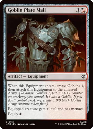 {@@MSC C} Goblin Plate Mail [The Hobbit] [HOB 157]