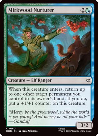 {@@MSC C} Mirkwood Nurturer (Foil) [The Hobbit] [HOB 160]