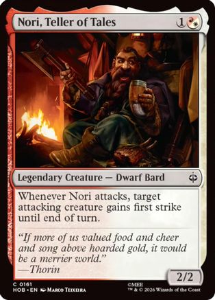 {@@MSC C} Nori, Teller of Tales (Foil) [The Hobbit] [HOB 161]