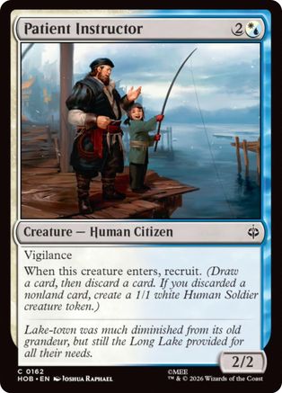 {@@MSC C} Patient Instructor [The Hobbit] [HOB 162]