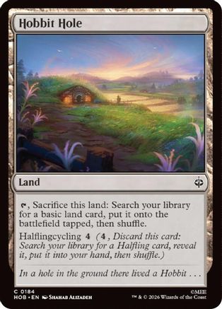 {@@MSC C} Hobbit Hole [The Hobbit] [HOB 184]