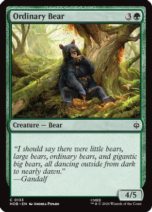 {@@MSC C} Ordinary Bear [The Hobbit] [HOB 133]