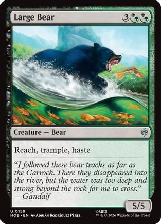 {@@MSC C} Large Bear [The Hobbit] [HOB 159]