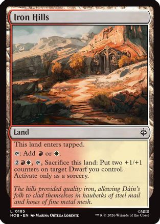 {@@MSC B} Iron Hills (Foil) [The Hobbit] [HOB 185]