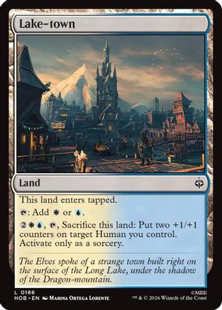 {@@MSC B} Lake-town [The Hobbit] [HOB 186]