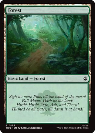 {@@MSC B} Forest (0193) [The Hobbit] [HOB 193]