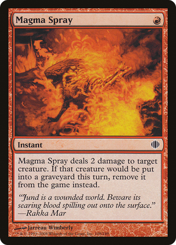 {C} Magma Spray [Shards of Alara][ALA 108]