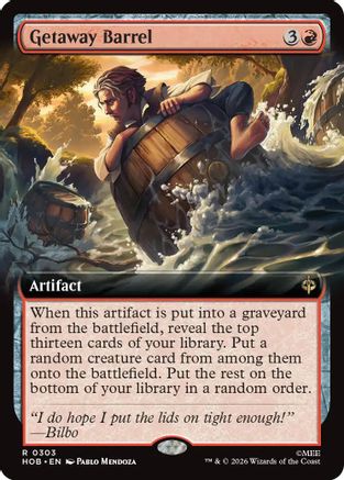 {@@HOB R} Getaway Barrel (Extended Art) [The Hobbit EternalLegal] [HOB 303]
