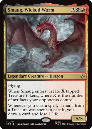 {@@MSC R} Smaug, Wicked Worm [The Hobbit] [HOB 164]