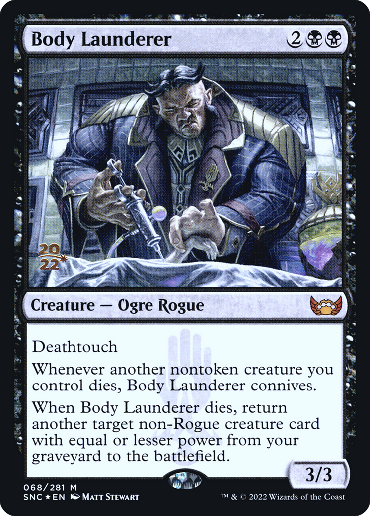 {R} Body Launderer [Streets of New Capenna Prerelease Promos][PR SNC 068]