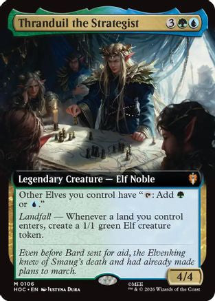 {@@HOB R} Thranduil the Strategist (Extended Art) [The Hobbit EternalLegal] [HOC 106]
