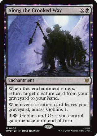 {@@MSC R} Along the Crooked Way (Foil) [The Hobbit] [HOB 060]