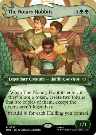 {@@MSC R} The Notary Hobbits (Showcase) (Foil) [The Hobbit] [HOB 232]