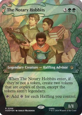 {@@HOB R} The Notary Hobbits (Showcase) (Surge Foil) (Foil) [The Hobbit] [HOB 268]