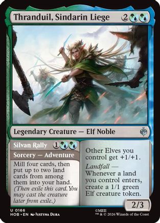 {@@MSC C} Thranduil, Sindarin Liege [The Hobbit] [HOB 166]