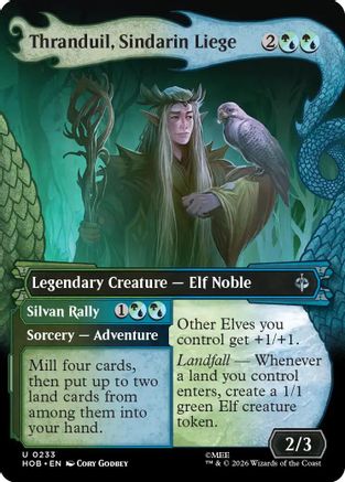{@@MSC C} Thranduil, Sindarin Liege (Showcase) [The Hobbit] [HOB 233]
