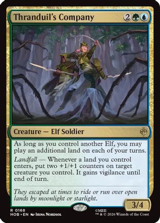 {@@MSC R} Thranduil's Company (Foil) [The Hobbit] [HOB 168]