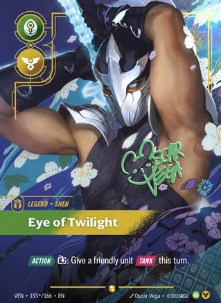 [RFB] Shen - Eye of Twilight (Signature) (Foil) (193*/166) - Vendetta