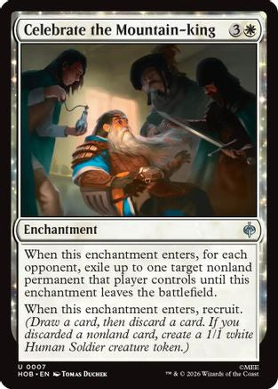 {@@MSC C} Celebrate the Mountain-king (Foil) [The Hobbit] [HOB 007]