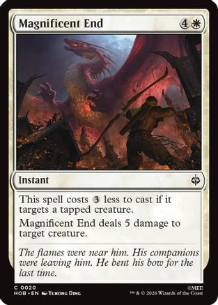 {@@MSC C} Magnificent End (Foil) [The Hobbit] [HOB 020]