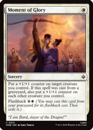 {@@MSC C} Moment of Glory [The Hobbit] [HOB 021]