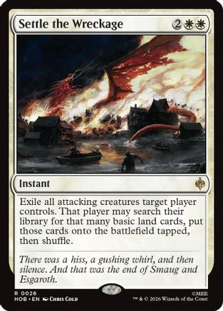 {@@MSC R} Settle the Wreckage [The Hobbit] [HOB 026]