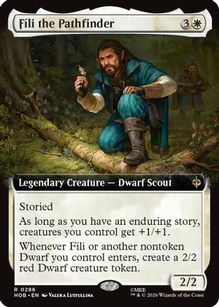 {@@MSC R} Fili the Pathfinder (Extended Art) (Foil) [The Hobbit] [HOB 286]