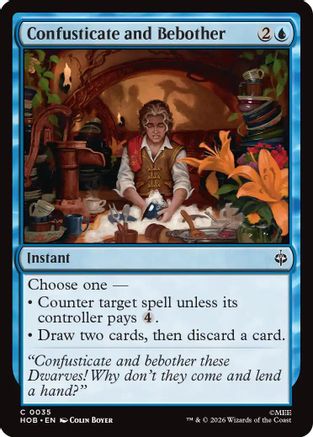 {@@MSC C} Confusticate and Bebother (Foil) [The Hobbit] [HOB 035]