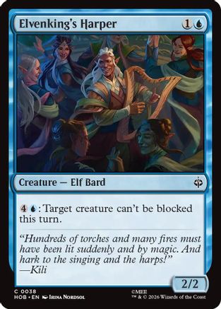 {@@MSC C} Elvenking's Harper (Foil) [The Hobbit] [HOB 038]