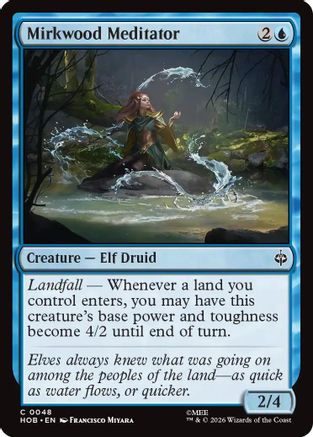 {@@MSC C} Mirkwood Meditator (Foil) [The Hobbit] [HOB 048]