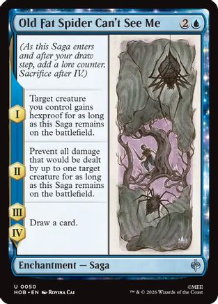 {@@MSC C} Old Fat Spider Can't See Me [The Hobbit] [HOB 050]