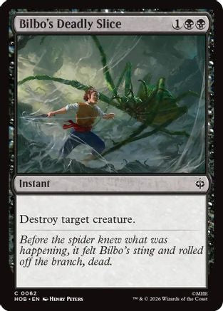 {@@MSC C} Bilbo's Deadly Slice (Foil) [The Hobbit] [HOB 062]
