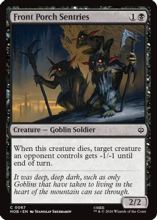 {@@MSC C} Front Porch Sentries (Foil) [The Hobbit] [HOB 067]