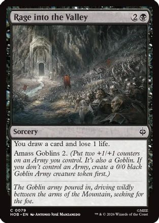 {@@MSC C} Rage into the Valley [The Hobbit] [HOB 079]