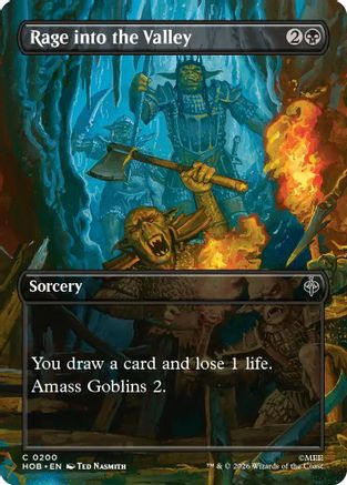 {@@MSC C} Rage into the Valley (Borderless) [The Hobbit] [HOB 200]