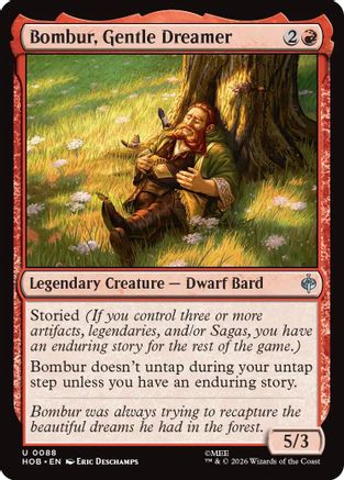 {@@MSC C} Bombur, Gentle Dreamer [The Hobbit] [HOB 088]