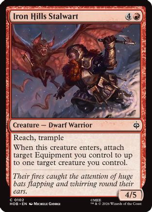 {@@HOB C} Iron Hills Stalwart [The Hobbit] [HOB 102]